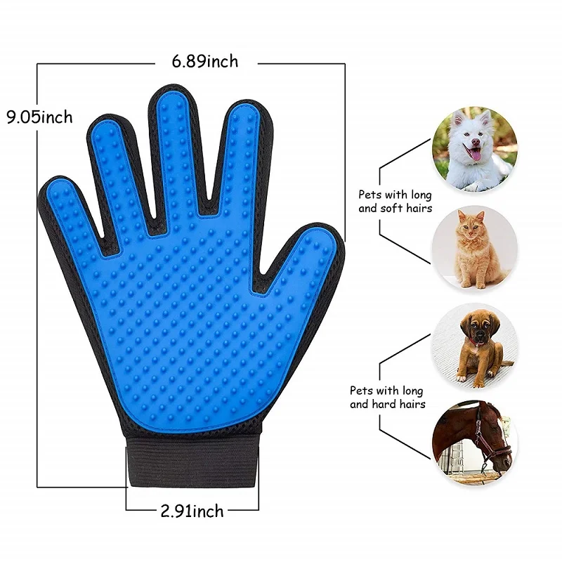 Katzenpflege-Handschuh – Massage- &Amp; Fellpflegebürste Für Katzen Katzenpflege-Handschuh – Massage- &Amp; Fellpflegebürste Für Katzen - Image 3