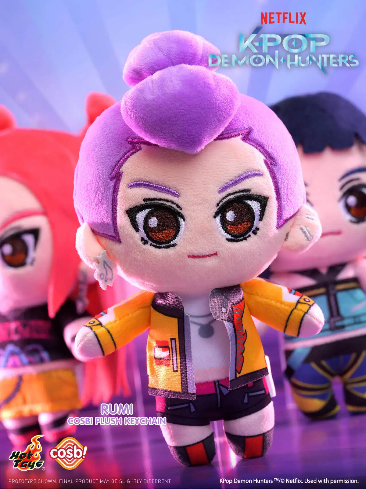 Hot Toys K-Pop Demon Hunters Cosbi Plüsch-Anhänger Blindbox Stofftierfigur Lumi Zoe Mila Qinyu Tiger Für Sammler-Fans Hot Toys K-Pop Demon Hunters Cosbi Plüsch-Anhänger Blindbox Stofftierfigur Lumi Zoe Mila Qinyu Tiger Für Sammler-Fans - Image 7