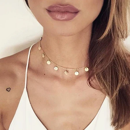 Gotischer Stil, Schwarzes Seil, Damen-Halskette, Choker, Seil-Halsketten, Goldfarbene Perlen, Goth-Schmuck, Halsband Für Mädchen, Kpop-Chocker Gotischer Stil, Schwarzes Seil, Damen-Halskette, Choker, Seil-Halsketten, Goldfarbene Perlen, Goth-Schmuck, Halsband Für Mädchen, Kpop-Chocker - Image 12