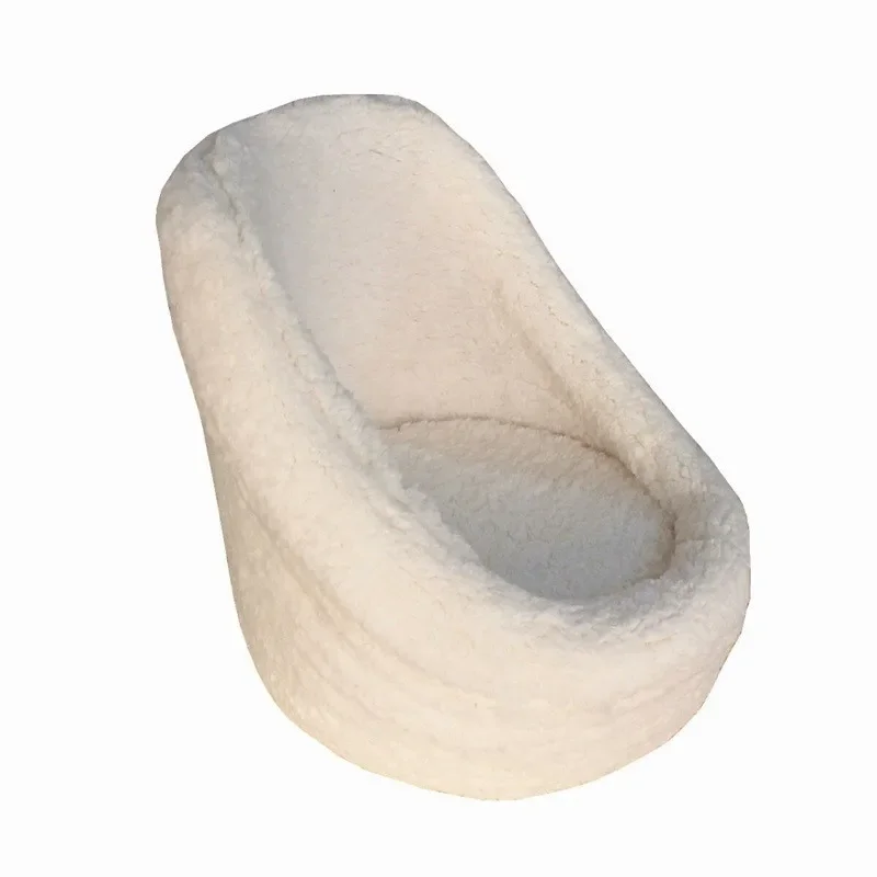 Newborn Baby Photography Props Posing Mini Sofa White Round Sofa Studio Auxiliary Accessories Baby Furniture Studio Posing Sofa Newborn Baby Photography Props Posing Mini Sofa White Round Sofa Studio Auxiliary Accessories Baby Furniture Studio Posing Sofa - Image 4