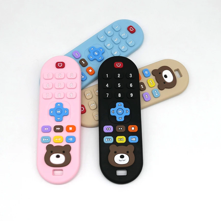 1/4Pcs Children'S Teething Remote Control Silicone Material Baby Teething Toys Simulation Remote Control Toys Teething Teether 1/4Pcs Children'S Teething Remote Control Silicone Material Baby Teething Toys Simulation Remote Control Toys Teething Teether - Image 3