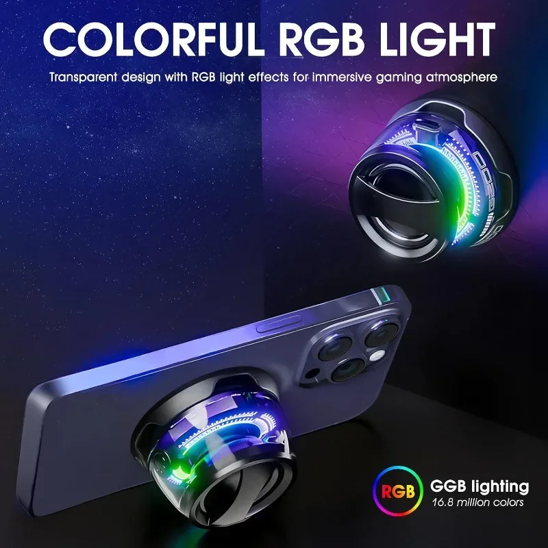 Magnetischer Bluetooth-Lautsprecher Für Outdoor – Tragbarer Mini-Reiselautsprecher Mit Rgb-Licht &Amp; Telefonhalter Für Ios Magnetischer Bluetooth-Lautsprecher Für Outdoor – Tragbarer Mini-Reiselautsprecher Mit Rgb-Licht &Amp; Telefonhalter Für Ios - Image 2