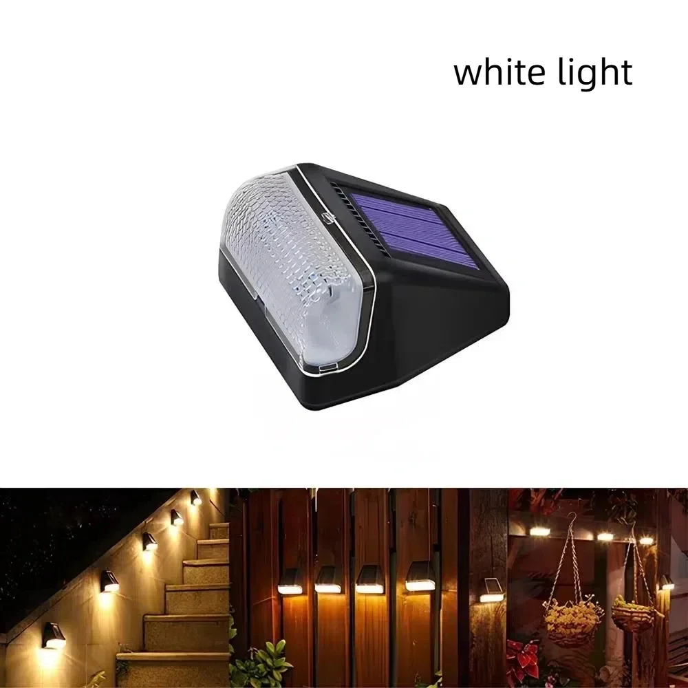 Quadratische Solar-Led-Lampe Für Den Außenbereich, Wasserdicht, Weißes/Warmes Licht, Led-Solarlicht, Zaunpfosten, Pool, Gartenlampe, Gartendekoration Quadratische Solar-Led-Lampe Für Den Außenbereich, Wasserdicht, Weißes/Warmes Licht, Led-Solarlicht, Zaunpfosten, Pool, Gartenlampe, Gartendekoration - Image 8