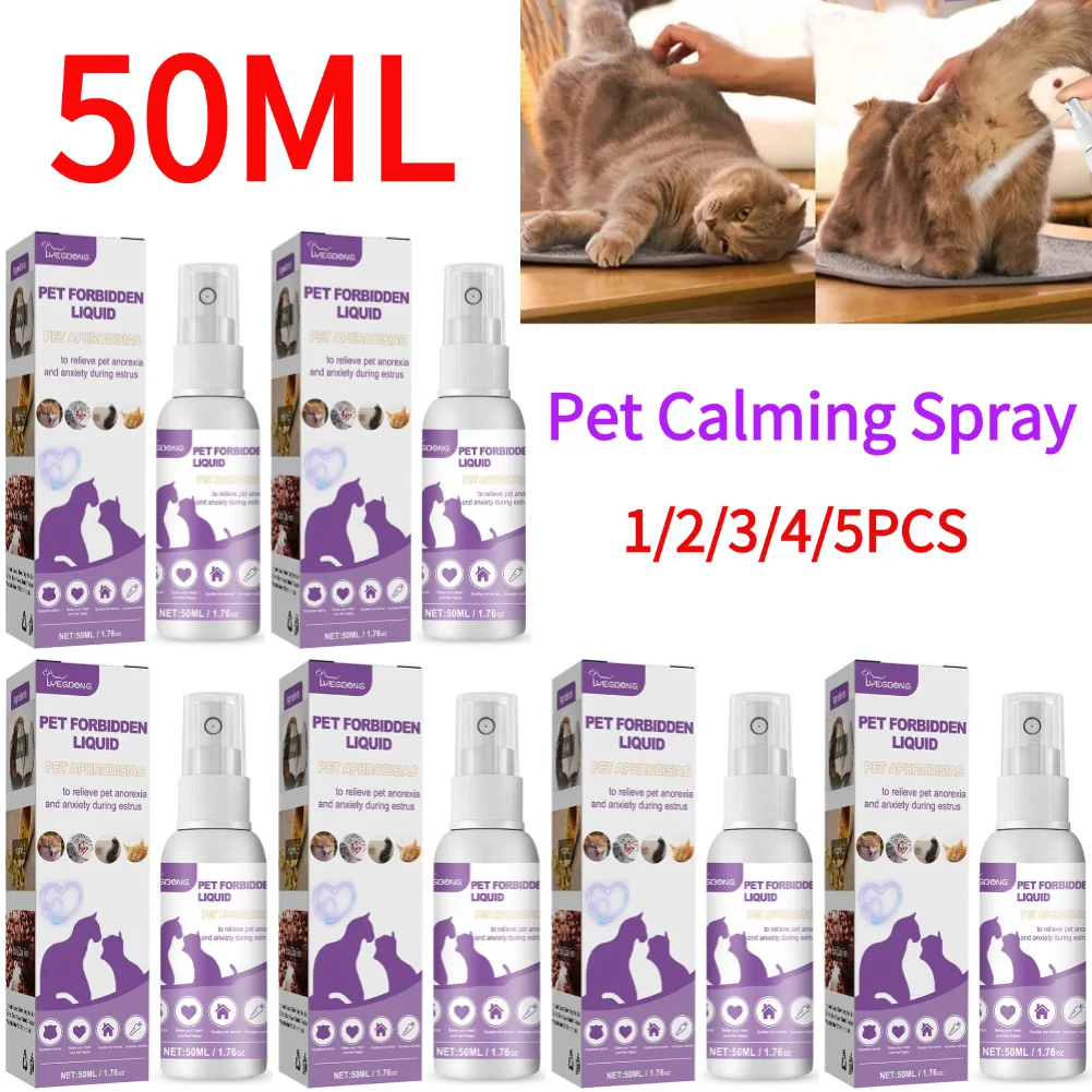 Beruhigendes Spray Für Haustiere, Heimtierbedarf, Pheromon-Beruhigungsspray Für Haustiere, Verbesserung Der Mattrus-Ragitation, Linderungsspray Für Haustiere, Gesundheit Von Katzen Und Hunden Beruhigendes Spray Für Haustiere, Heimtierbedarf, Pheromon-Beruhigungsspray Für Haustiere, Verbesserung Der Mattrus-Ragitation, Linderungsspray Für Haustiere, Gesundheit Von Katzen Und Hunden