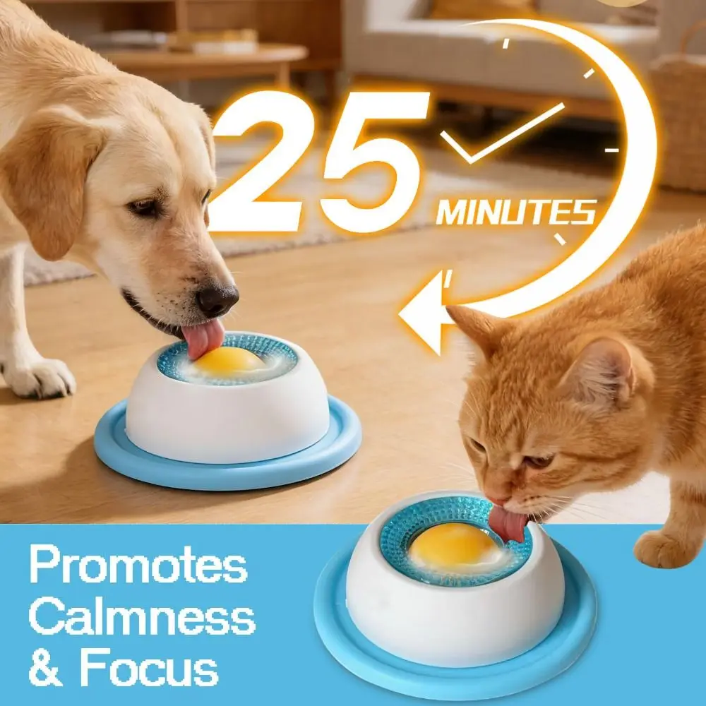 Neue Interaktive Leckspielzeuge Für Haustiere Fördern Die Zahngesundheit, Selbstberuhigende Snackschale, Trainings-Slow-Feeder Für Hunde Und Katzen Neue Interaktive Leckspielzeuge Für Haustiere Fördern Die Zahngesundheit, Selbstberuhigende Snackschale, Trainings-Slow-Feeder Für Hunde Und Katzen - Image 3