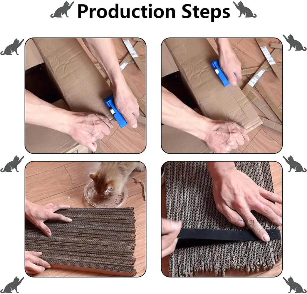 Cardboard Cutting Machine Cat Scratchers Homemade Cardboard Cutter 3D Printing Strip Stripper Plastic Handicraft Diy Home Tools Cardboard Cutting Machine Cat Scratchers Homemade Cardboard Cutter 3D Printing Strip Stripper Plastic Handicraft Diy Home Tools - Image 6