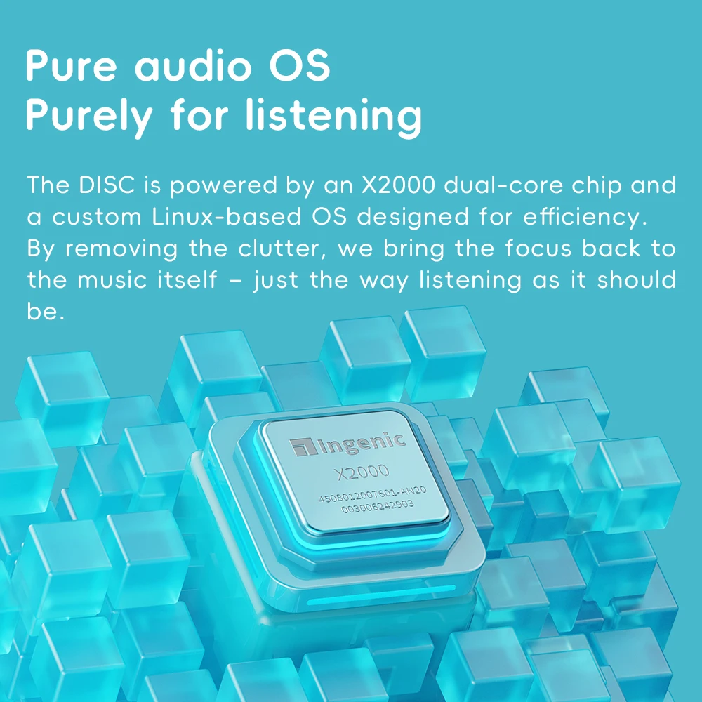 Fiio Disc Tragbarer Hifi-Musikplayer Mit Dual-Dac, 3,5-Mm- &Amp; 4,4-Mm-Ausgängen, Bluetooth 5.4 Ldac &Amp; Rundem Touchscreen Fiio Disc Tragbarer Hifi-Musikplayer Mit Dual-Dac, 3,5-Mm- &Amp; 4,4-Mm-Ausgängen, Bluetooth 5.4 Ldac &Amp; Rundem Touchscreen - Image 6
