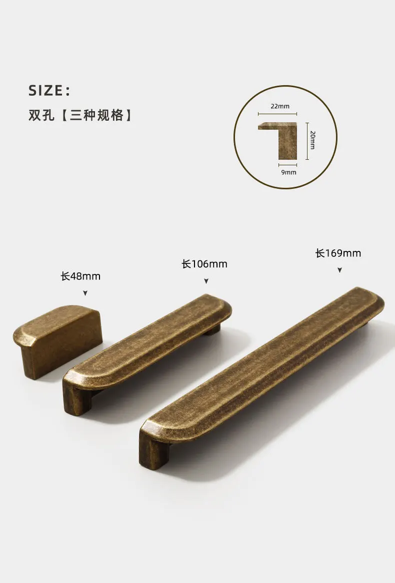 Antique Bronze Cabinet Door Handles Nordic Wardrobe Drawer Handles Retro Aged Solid Zinc Alloy Handles In Antique Bronze Color Antique Bronze Cabinet Door Handles Nordic Wardrobe Drawer Handles Retro Aged Solid Zinc Alloy Handles In Antique Bronze Color - Image 12