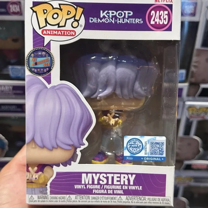 Funko Pop Offizielle Original K-Pop Demon Hunters Baby Romance Mystery Actionfigur Modell # 2432 # 2433 # 2434 Vinyl-Skulpturpuppen Funko Pop Offizielle Original K-Pop Demon Hunters Baby Romance Mystery Actionfigur Modell # 2432 # 2433 # 2434 Vinyl-Skulpturpuppen - Image 5