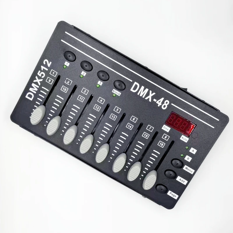 Dmx Lichtsteuerpult 48 Kanal – Dmx512 Controller Für Bühne, Party Und Events Dmx Lichtsteuerpult 48 Kanal – Dmx512 Controller Für Bühne, Party Und Events - Image 2