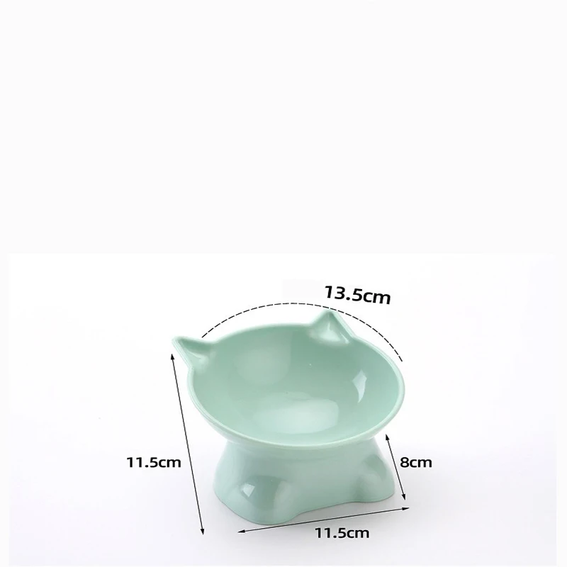 Cute Cat Bowl Tilted High-Legged Cat Bowl Cat Eating Bowl Cat Food Bowl Black Water Bowl Cat Food Bowl Dog Bowl Cute Cat Bowl Tilted High-Legged Cat Bowl Cat Eating Bowl Cat Food Bowl Black Water Bowl Cat Food Bowl Dog Bowl - Image 6