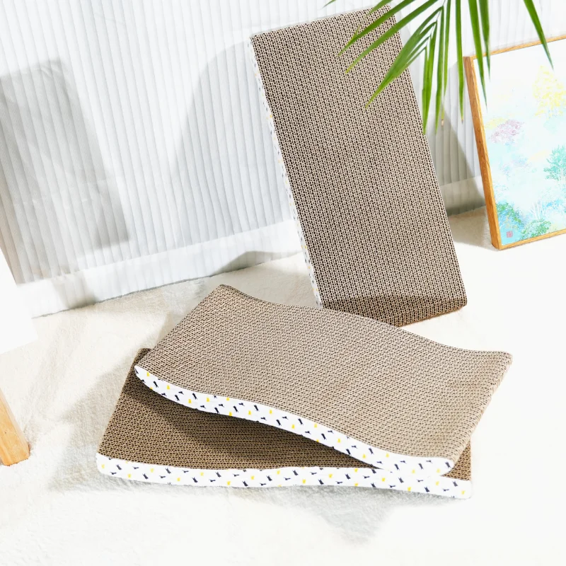 Cat Scratchers Cardboard Cat Scratching Board Durable Grind Claws Corrugated Paper Pets Sofa For Indoor Cats Kittens Cat Scratchers Cardboard Cat Scratching Board Durable Grind Claws Corrugated Paper Pets Sofa For Indoor Cats Kittens - Image 5