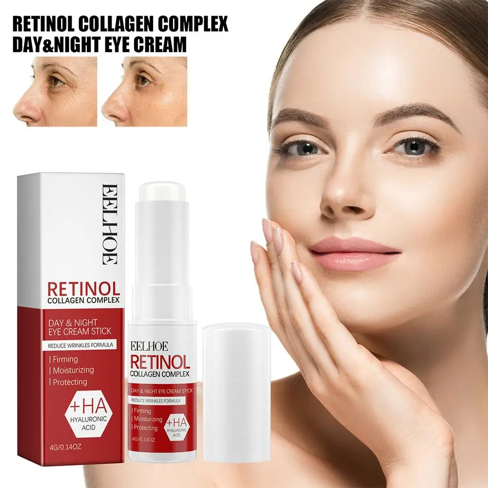 Retinol Augencreme-Stick, Anti-Aging, Verblasst Augenringe Unter Den Augen, Entfernt Tränensäcke, Feuchtigkeitsspendende, Straffende Haut, Augenpflege Retinol Augencreme-Stick, Anti-Aging, Verblasst Augenringe Unter Den Augen, Entfernt Tränensäcke, Feuchtigkeitsspendende, Straffende Haut, Augenpflege - Image 2