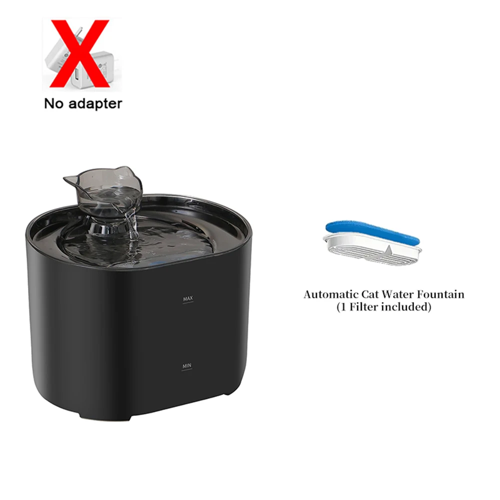 Katze Wasser Brunnen Auto Umlauf Filtring Katzen Hund Wasser Dispenser Usb Elektrische Stumm Pumpe Katze Ohr Haustier Katzen Trinkbrunnen Katze Wasser Brunnen Auto Umlauf Filtring Katzen Hund Wasser Dispenser Usb Elektrische Stumm Pumpe Katze Ohr Haustier Katzen Trinkbrunnen - Image 8