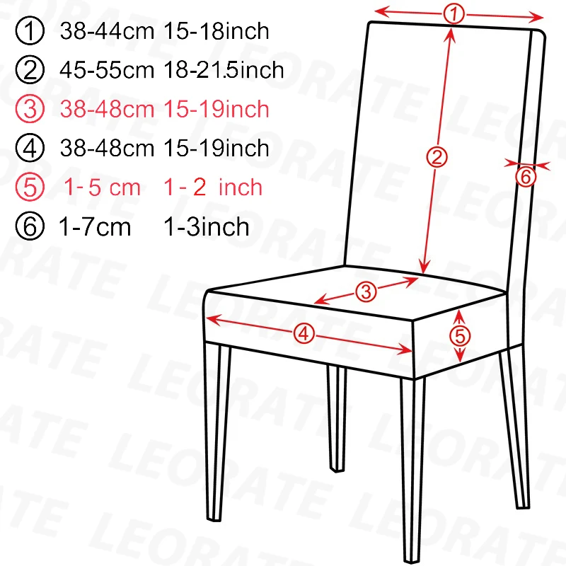 Durable Elastic Fabric Cover For Dining Chairs,Jacquard Chair Cover,Chairs Covers Stretch For Kitchens Home Living Room Decor Durable Elastic Fabric Cover For Dining Chairs,Jacquard Chair Cover,Chairs Covers Stretch For Kitchens Home Living Room Decor - Image 2