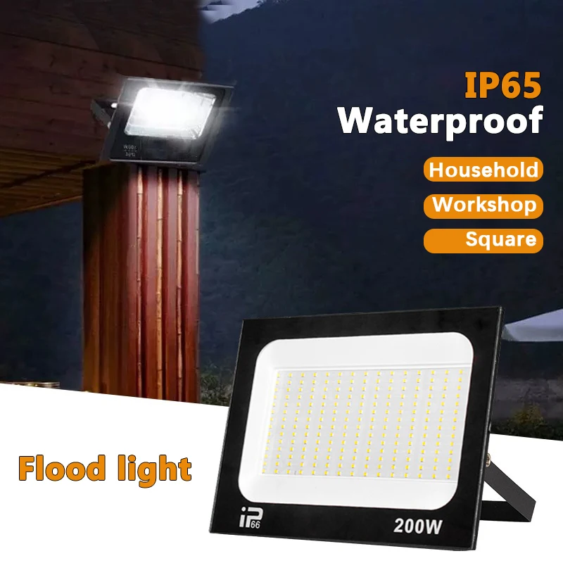 Outdoor Led Strahler Ip66 – 10–200W Flutlicht Für Garten, Hof, Veranda Und Wege Outdoor Led Strahler Ip66 – 10–200W Flutlicht Für Garten, Hof, Veranda Und Wege - Image 2