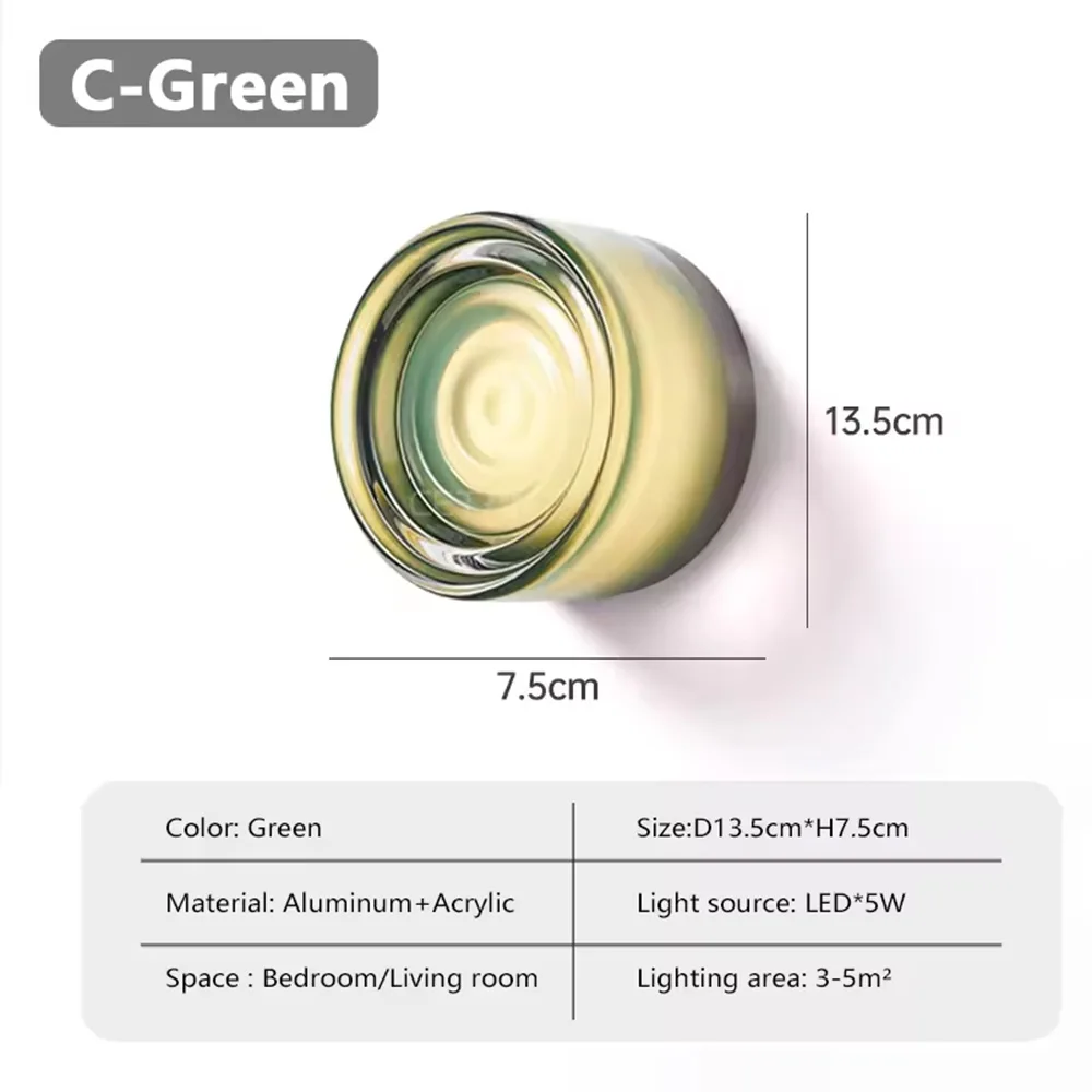 Nordic Led Wand Lampe Designer Kleine Wandleuchter Nacht Zimmer Dekor Licht Wohnzimmer Hotel Gang Rauch Grau Beleuchtung Leuchte Nordic Led Wand Lampe Designer Kleine Wandleuchter Nacht Zimmer Dekor Licht Wohnzimmer Hotel Gang Rauch Grau Beleuchtung Leuchte - Image 11