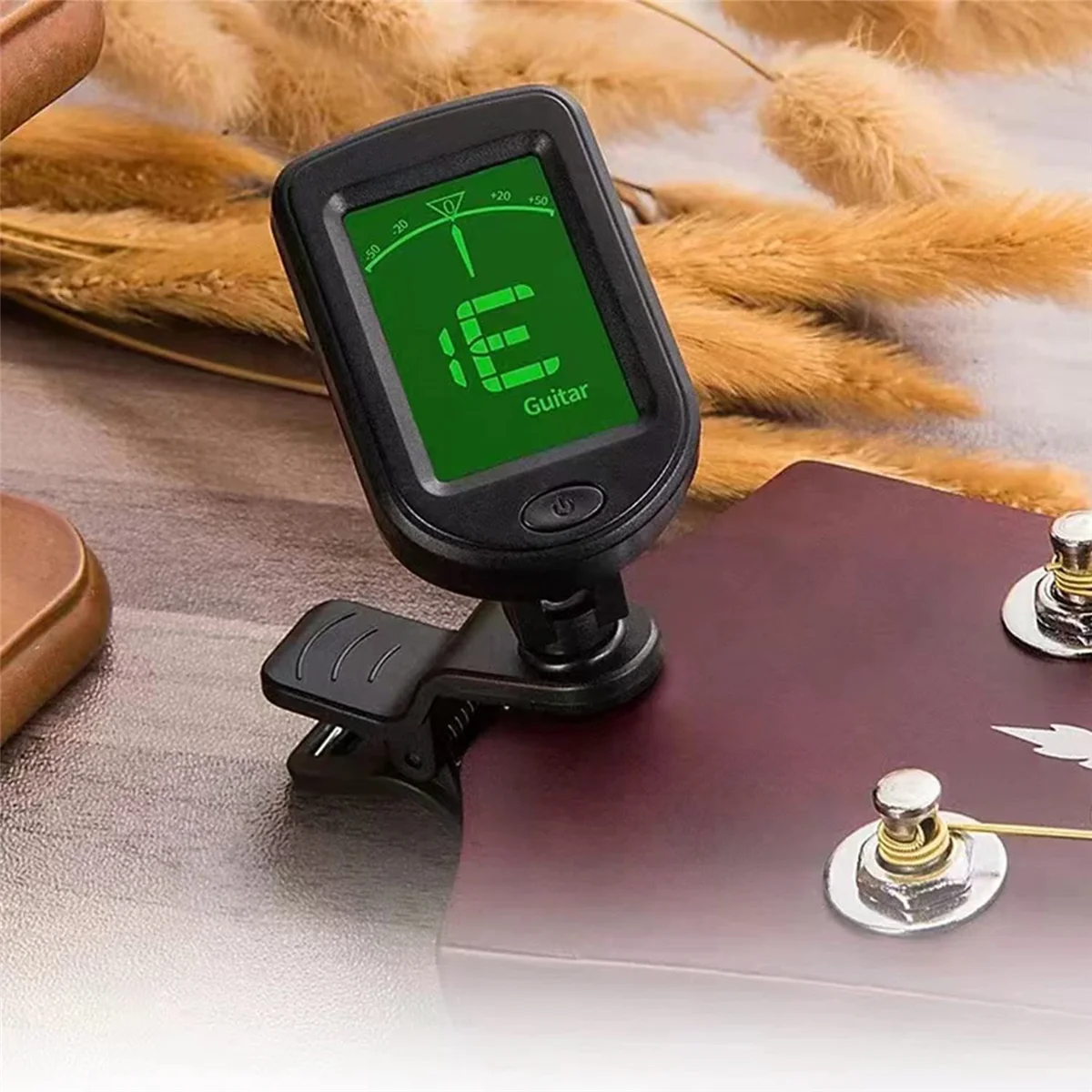 Miwayer Gitarrenstimmgerät Zum Anklipsen, Elektronisches Stimmgerät, Led-Anzeige/Für Bass, Ukulele, Violine, Mandoline, Alle Instrumente Miwayer Gitarrenstimmgerät Zum Anklipsen, Elektronisches Stimmgerät, Led-Anzeige/Für Bass, Ukulele, Violine, Mandoline, Alle Instrumente