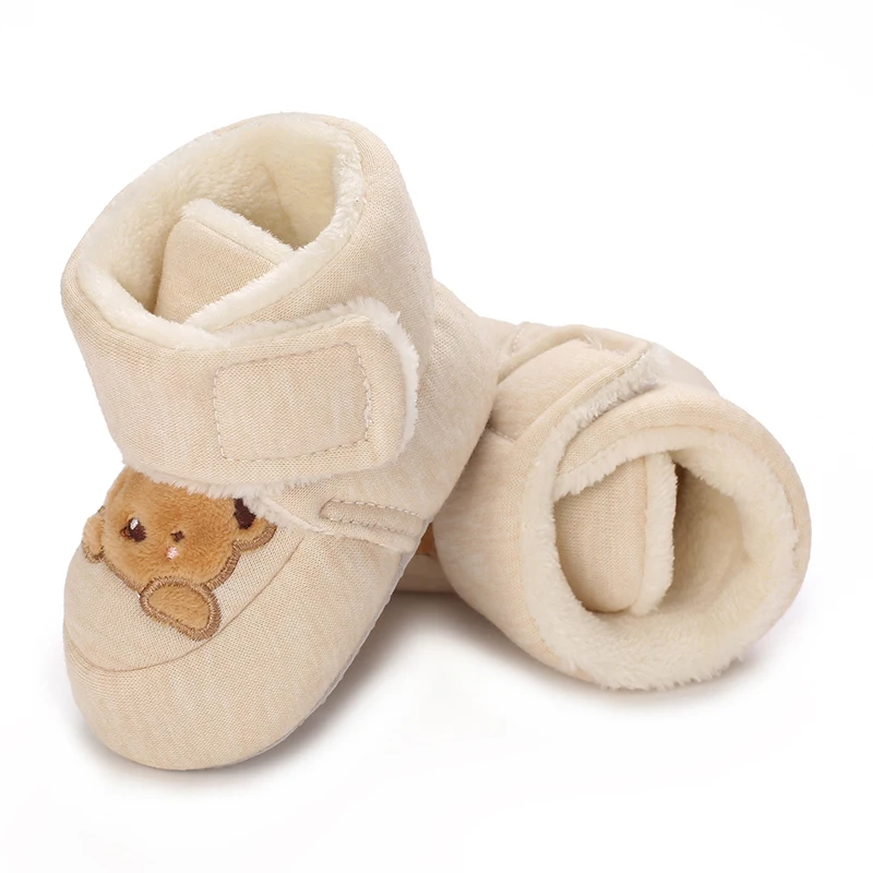Mode Baby Mädchen Jungen Niedliche Weiche Cartoon Baumwolle Kleinkind Schuhe Lauflernschuhe Für Neugeborene Mode Baby Mädchen Jungen Niedliche Weiche Cartoon Baumwolle Kleinkind Schuhe Lauflernschuhe Für Neugeborene - Image 5