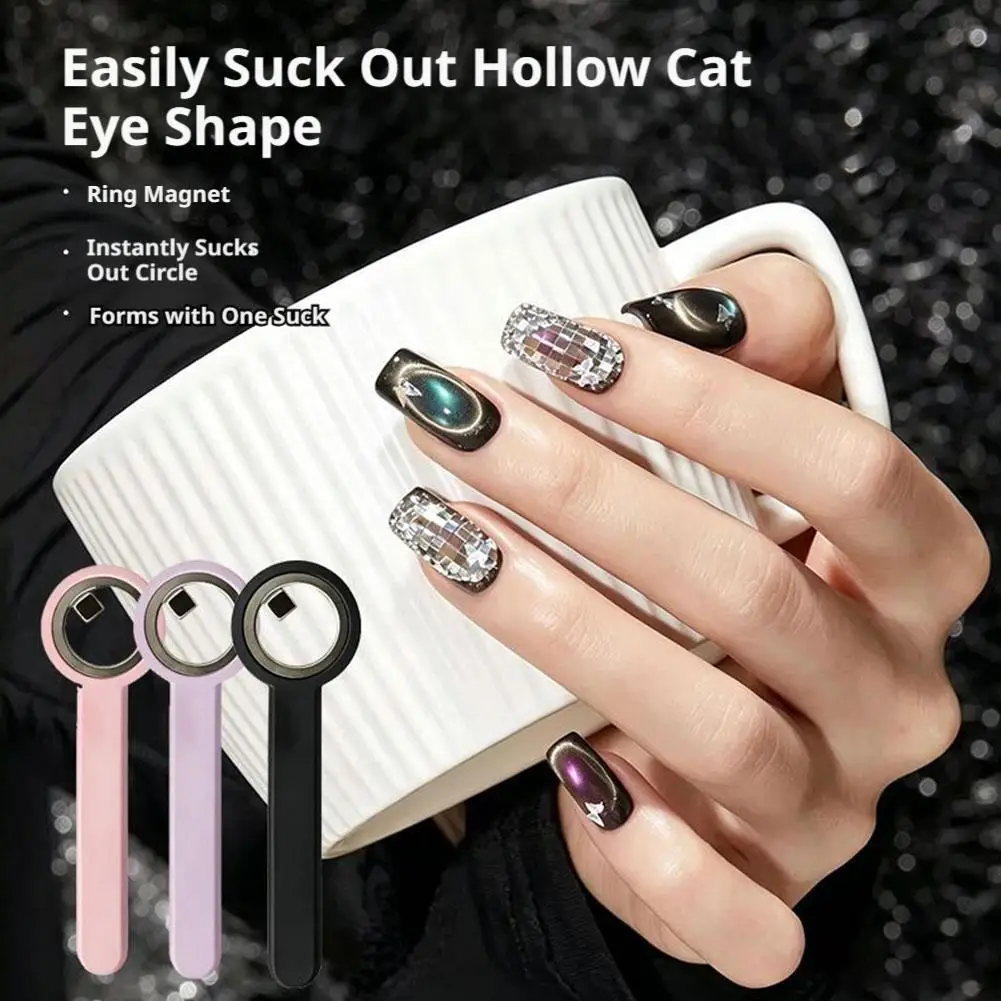 Ringförmige Cat-Eye Nagelwerkzeuge Für Cat-Eye Gel Nagellack Ring Nagelkunst Magnet-Set Französisches Magnetisches Hilfswerkzeug Für Diy Zu Hause Ringförmige Cat-Eye Nagelwerkzeuge Für Cat-Eye Gel Nagellack Ring Nagelkunst Magnet-Set Französisches Magnetisches Hilfswerkzeug Für Diy Zu Hause - Image 5