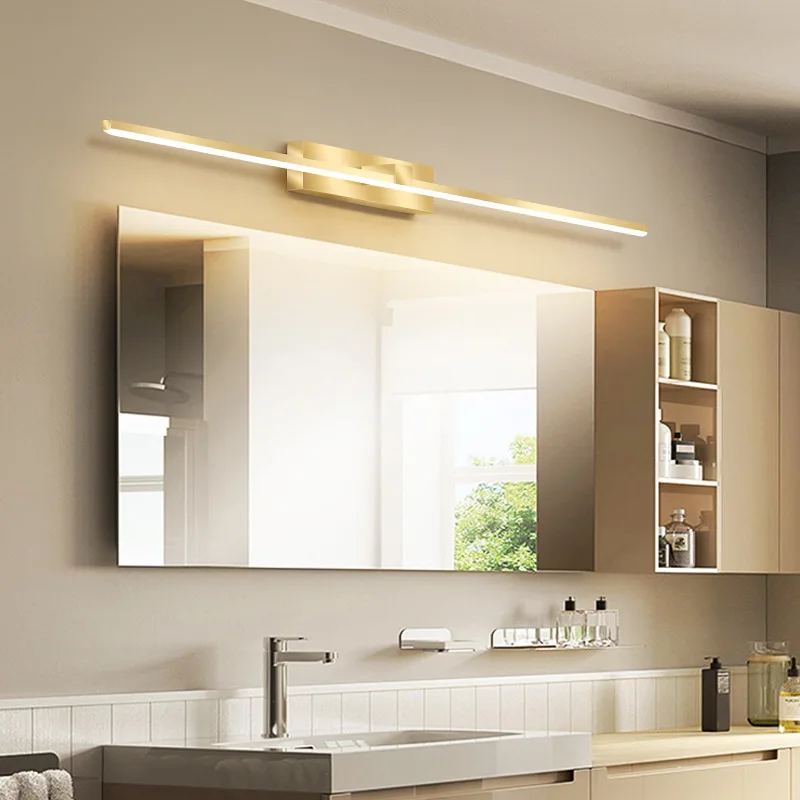 Moderne Led Wandleuchte Badezimmer Hardwares Wandleuchte Drei Farben Lichter Aluminium Badezimmer Bad Spiegel Linie Home Decor Leuchte Moderne Led Wandleuchte Badezimmer Hardwares Wandleuchte Drei Farben Lichter Aluminium Badezimmer Bad Spiegel Linie Home Decor Leuchte