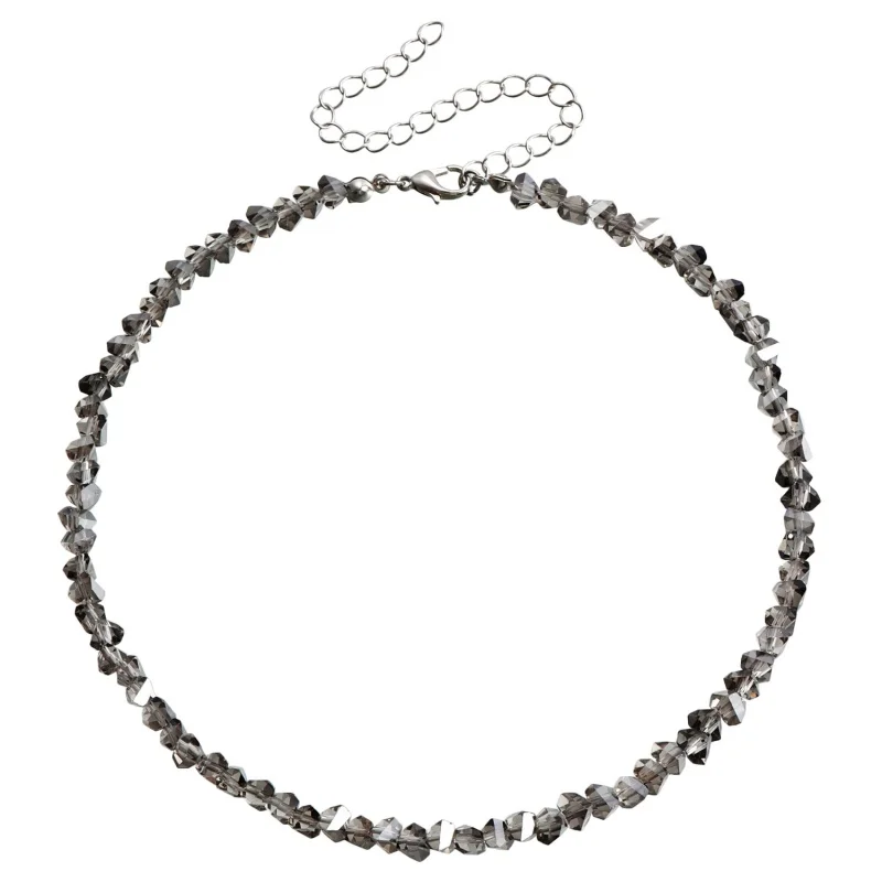 Transparent Crystal Irregular Beaded Choker Necklace For Women Korean Collarbone Clavicle Chain On The Neck Collar Jewelry Transparent Crystal Irregular Beaded Choker Necklace For Women Korean Collarbone Clavicle Chain On The Neck Collar Jewelry - Image 13