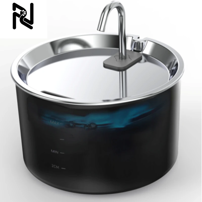 3L Kabelloser Katzenwasserbrunnen Mit Automatischem Sensor, Trinkbrunnen Für Katzen Und Hunde, Haustier-Wasserspender, Zubehör 3L Kabelloser Katzenwasserbrunnen Mit Automatischem Sensor, Trinkbrunnen Für Katzen Und Hunde, Haustier-Wasserspender, Zubehör - Image 2