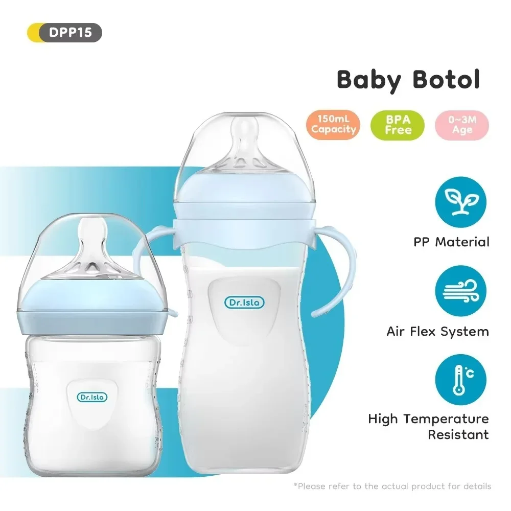Baby Pp Bottle 150/240/330Ml Newborn Baby Bottle With Handle Milk Bottlefeeding Baby Bottles Newborn Feeding Supplies Bpa-Free Baby Pp Bottle 150/240/330Ml Newborn Baby Bottle With Handle Milk Bottlefeeding Baby Bottles Newborn Feeding Supplies Bpa-Free