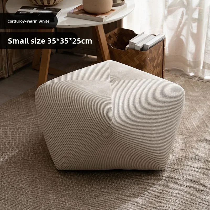 Solid Wood Octagonal Stool For Home Use, Shoe Changing Sofa, Footrest, Low Stool, Makeup Seat, Pedestal Solid Wood Octagonal Stool For Home Use, Shoe Changing Sofa, Footrest, Low Stool, Makeup Seat, Pedestal - Image 7