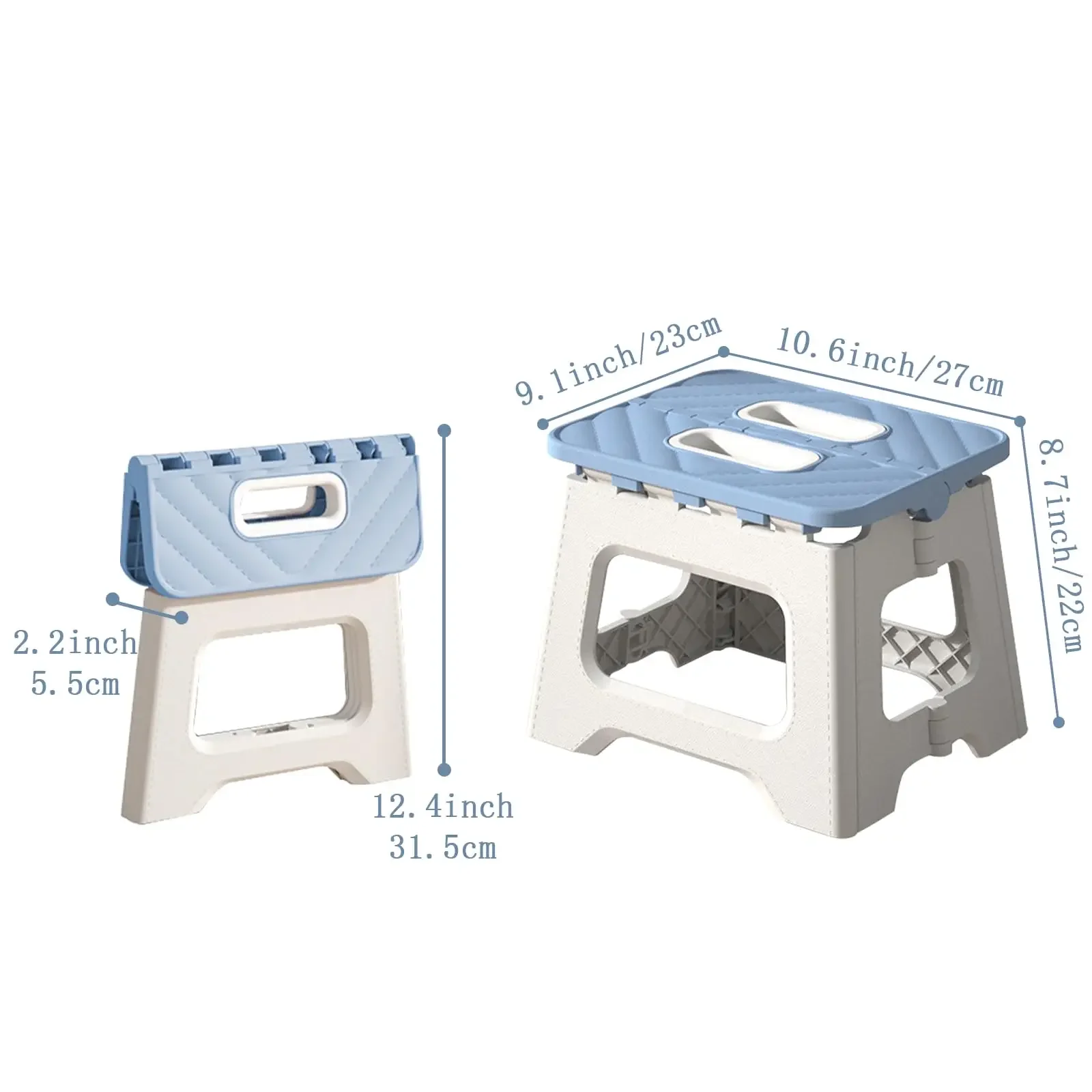 Plastic Folding Stool Adult Low Stool Children'S Small Stool Outdoor Camping Portable Fishing Stool Bathroom Stool Foldable Plastic Folding Stool Adult Low Stool Children'S Small Stool Outdoor Camping Portable Fishing Stool Bathroom Stool Foldable - Image 12