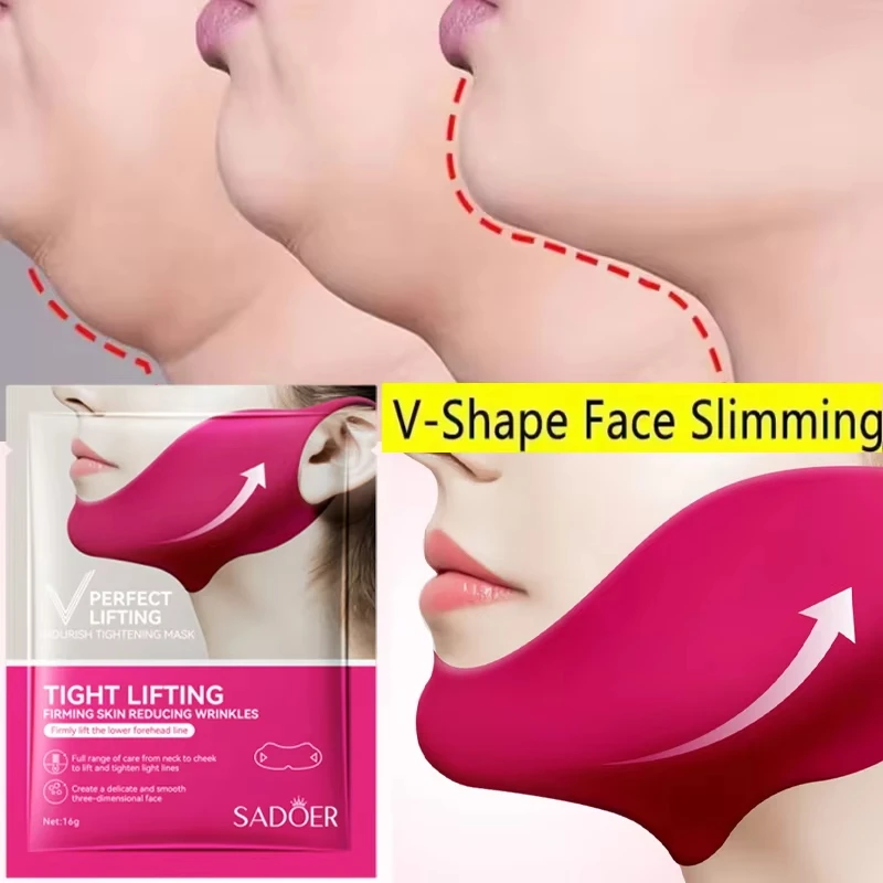 V-Shape Firming Face-Lift Slimming Mask Removal Masseter Muscle Double Chin Face Fat Burning Anti-Aging Beauty Products New V-Shape Firming Face-Lift Slimming Mask Removal Masseter Muscle Double Chin Face Fat Burning Anti-Aging Beauty Products New
