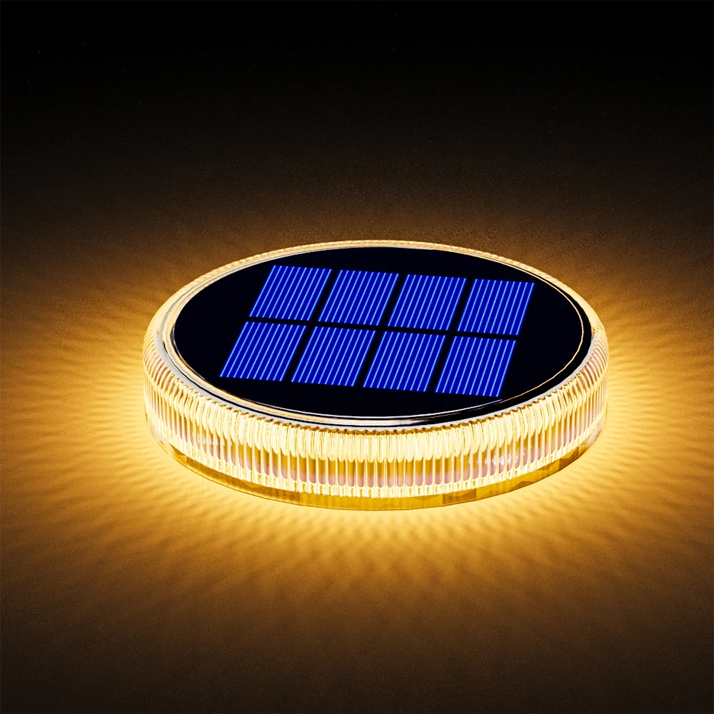 Solar-Led-Deckleuchten Für Den Außenbereich, Ip68, Wasserdicht, Garten-Stufenbeleuchtung, Automatisches Ein-/Ausschalten, Treppen, Terrasse, Weg, Hof, Zaun, Wandleuchte Solar-Led-Deckleuchten Für Den Außenbereich, Ip68, Wasserdicht, Garten-Stufenbeleuchtung, Automatisches Ein-/Ausschalten, Treppen, Terrasse, Weg, Hof, Zaun, Wandleuchte - Image 9
