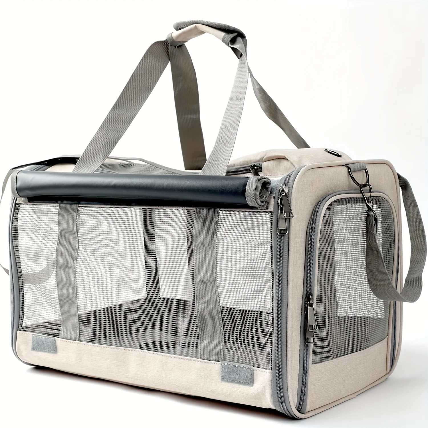 Pet Carrier For Large And Medium Cats Soft-Sided Pet Carrier For Big Medium Cats And Puppy Dog Carriers Cat Carriers Pet Carrier For Large And Medium Cats Soft-Sided Pet Carrier For Big Medium Cats And Puppy Dog Carriers Cat Carriers - Image 7