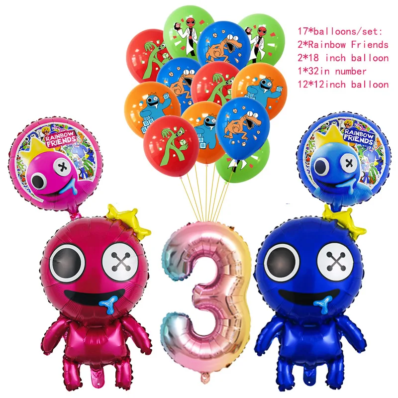 Neue Regenbogen-Freunde Geburtstagsparty-Dekoration Tischzubehör Happy Birthday Banner Tortendekoration Partyzubehör Hintergrund Ballons Neue Regenbogen-Freunde Geburtstagsparty-Dekoration Tischzubehör Happy Birthday Banner Tortendekoration Partyzubehör Hintergrund Ballons - Image 12