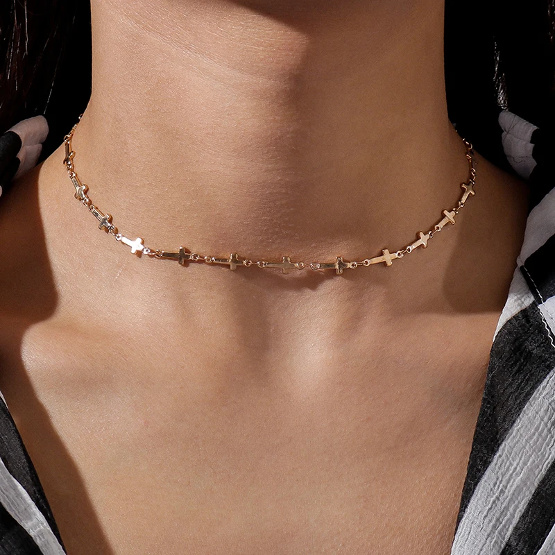 Gotischer Stil, Schwarzes Seil, Damen-Halskette, Choker, Seil-Halsketten, Goldfarbene Perlen, Goth-Schmuck, Halsband Für Mädchen, Kpop-Chocker Gotischer Stil, Schwarzes Seil, Damen-Halskette, Choker, Seil-Halsketten, Goldfarbene Perlen, Goth-Schmuck, Halsband Für Mädchen, Kpop-Chocker - Image 13