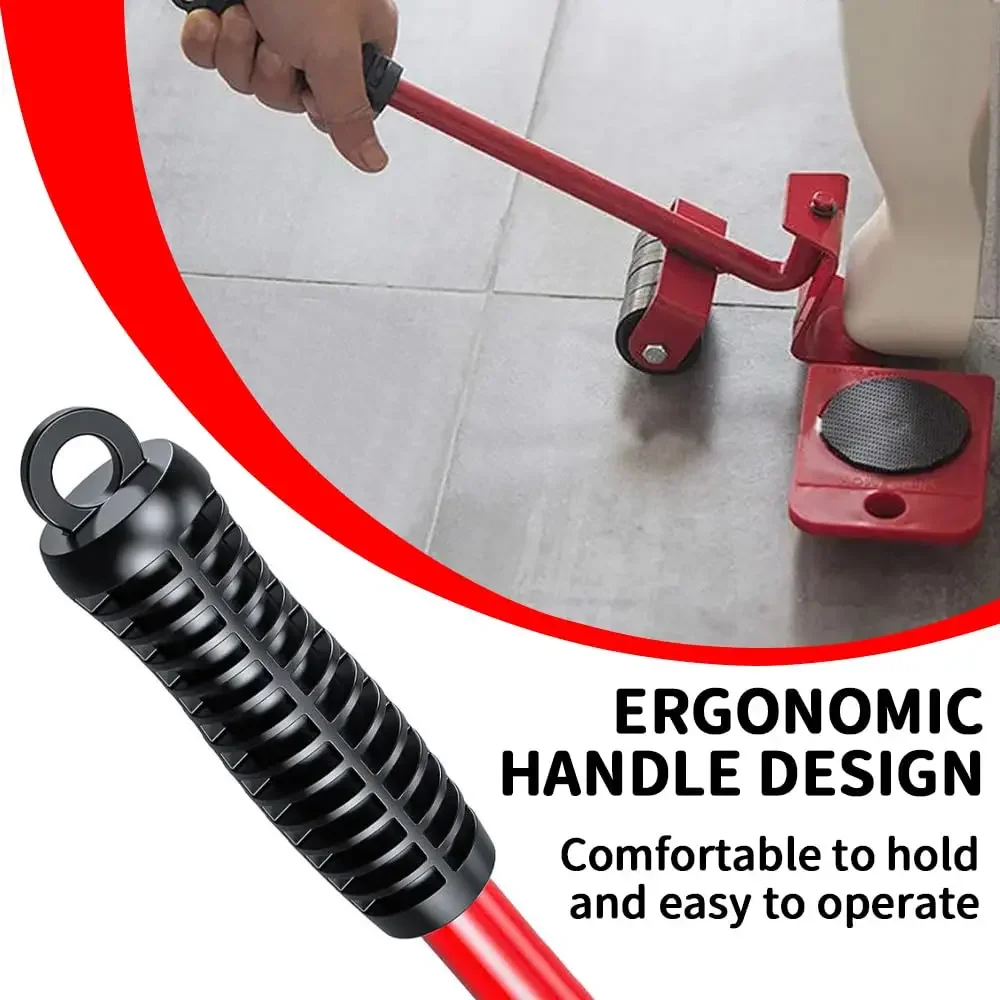 Fzcspeed Furniture Mover With Wheels &Amp; Furniture Lifter Set, 360° Rotation Wheels Furniture Dolly, 220 Lbs Capacity Fzcspeed Furniture Mover With Wheels &Amp; Furniture Lifter Set, 360° Rotation Wheels Furniture Dolly, 220 Lbs Capacity - Image 3