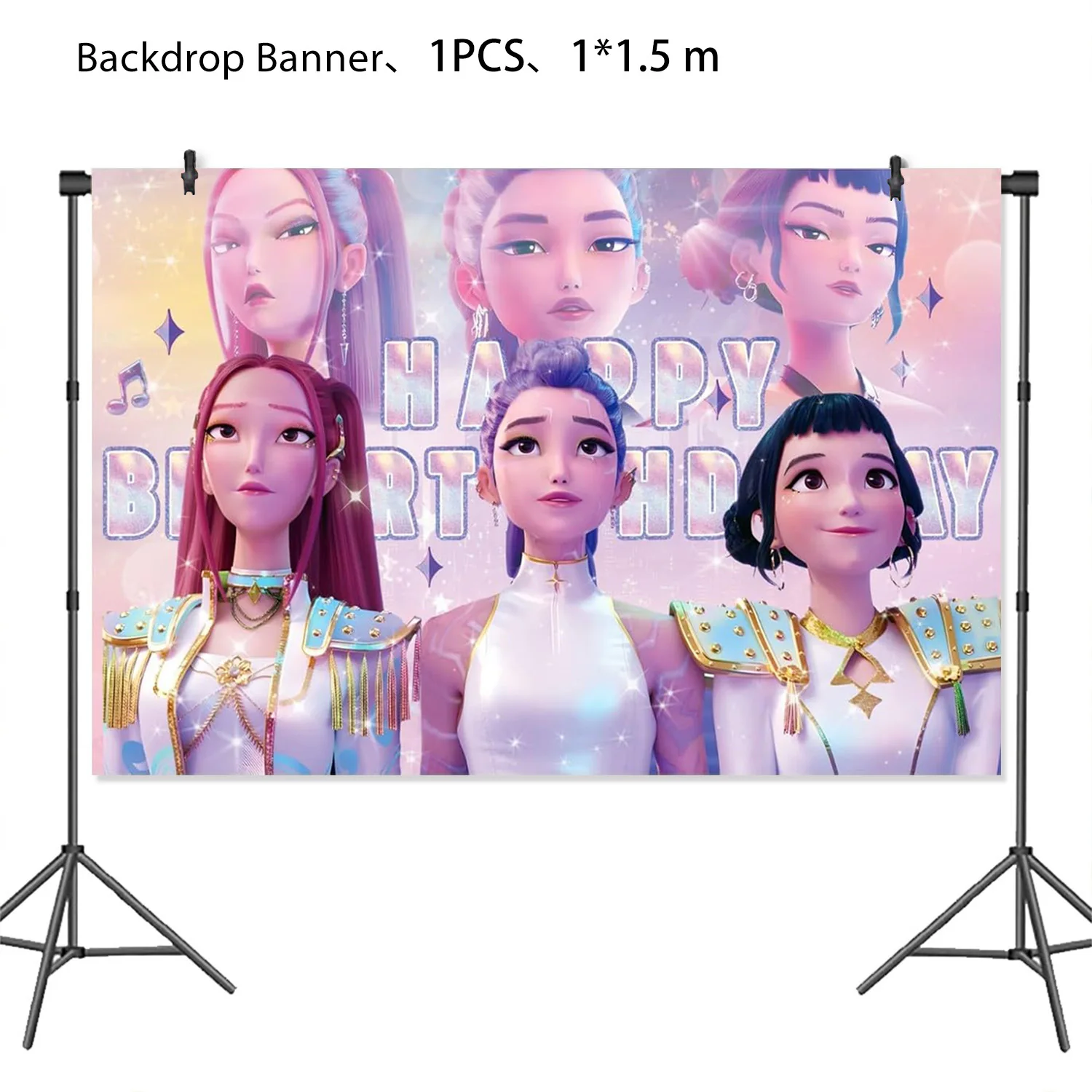 Kawaii K-Pop Gruppen-Thema Geburtstagsparty-Dekoration, Heimparty-Geschirr, Pappteller, Pappbecher, Banner, Servietten, Großhandel Neu Kawaii K-Pop Gruppen-Thema Geburtstagsparty-Dekoration, Heimparty-Geschirr, Pappteller, Pappbecher, Banner, Servietten, Großhandel Neu - Image 26