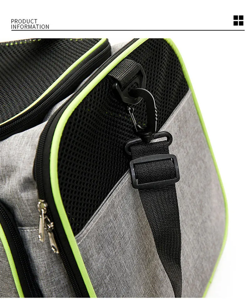 Pet Carriers Bag Portable Breathable Foldable Bag Cat Dog Carrier Bags Outgoing Outdoor Travel Pets Cats Handbag Safety Zippers Pet Carriers Bag Portable Breathable Foldable Bag Cat Dog Carrier Bags Outgoing Outdoor Travel Pets Cats Handbag Safety Zippers - Image 23