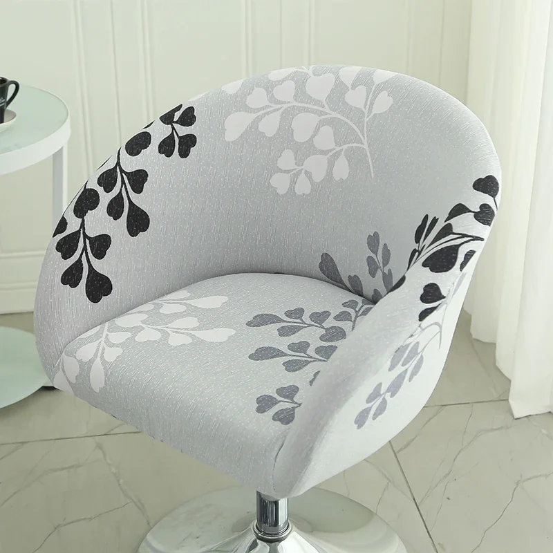 Semi-Circular Chair Cover Elastic Dining Chairs Slipcovers Accent Curved Chairs Dustproof Covers Armchair Seat Case Home Decor Semi-Circular Chair Cover Elastic Dining Chairs Slipcovers Accent Curved Chairs Dustproof Covers Armchair Seat Case Home Decor - Image 20