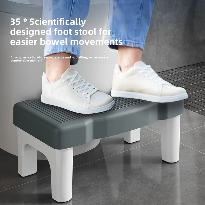 New Bathroom Squatty Potty Toilet Stool For Children Pregnant Woman Seat Elderly Toilet Foot Stand Stool Bathroom Accessories New Bathroom Squatty Potty Toilet Stool For Children Pregnant Woman Seat Elderly Toilet Foot Stand Stool Bathroom Accessories - Image 9
