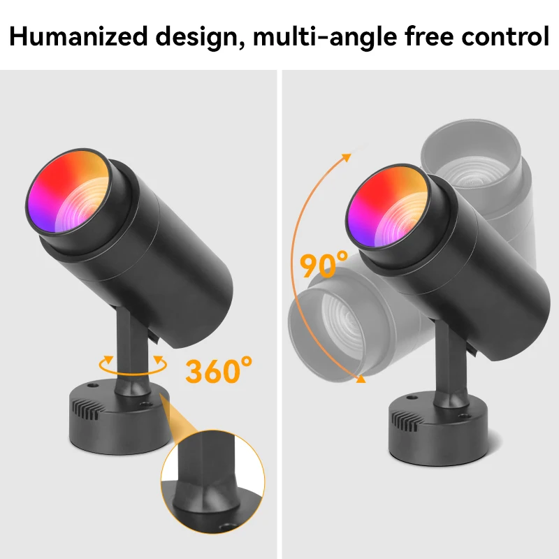 Bühnen Led Strahler Rgb Mit Fernbedienung – Einstellbare Atmosphärenbeleuchtung Für Ktv, Bar, Disco Und Zuhause Bühnen Led Strahler Rgb Mit Fernbedienung – Einstellbare Atmosphärenbeleuchtung Für Ktv, Bar, Disco Und Zuhause - Image 4