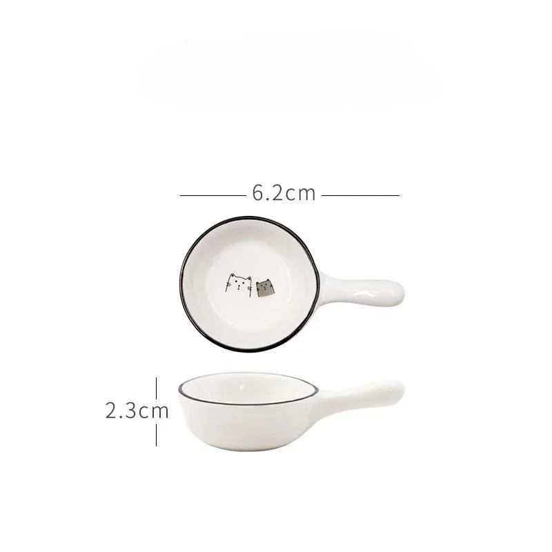 1Pcs Cute Cat Ceramic Seasoning Dish Creative Kitchen Small Sauce Bowl Household Dipping Plate Creative Vinegar Soy Snack Dishes 1Pcs Cute Cat Ceramic Seasoning Dish Creative Kitchen Small Sauce Bowl Household Dipping Plate Creative Vinegar Soy Snack Dishes - Image 12
