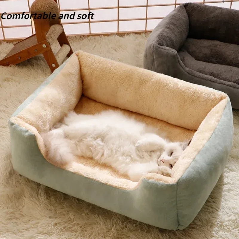 Bed For Cats Pet Products Cushions Kitten Winter Accessories Dog All Houses Supplies Things Accessory Habitats Basket House Beds Bed For Cats Pet Products Cushions Kitten Winter Accessories Dog All Houses Supplies Things Accessory Habitats Basket House Beds - Image 10