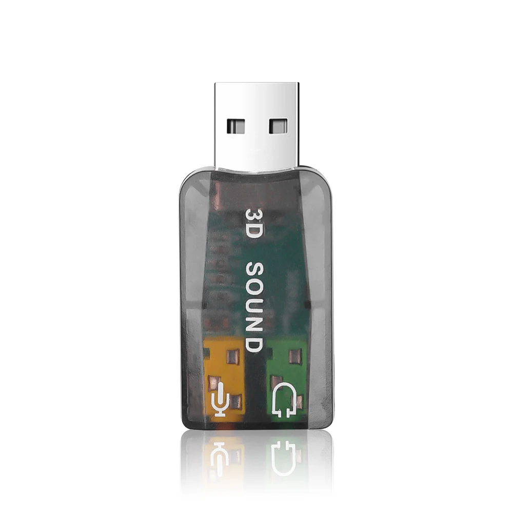 Externe Usb-Soundkarte Mini – Usb Auf 3,5-Mm-Audioadapter Für Hifi-Stereo, Lautsprecher, Laptop &Amp; Headsets Externe Usb-Soundkarte Mini – Usb Auf 3,5-Mm-Audioadapter Für Hifi-Stereo, Lautsprecher, Laptop &Amp; Headsets - Image 7