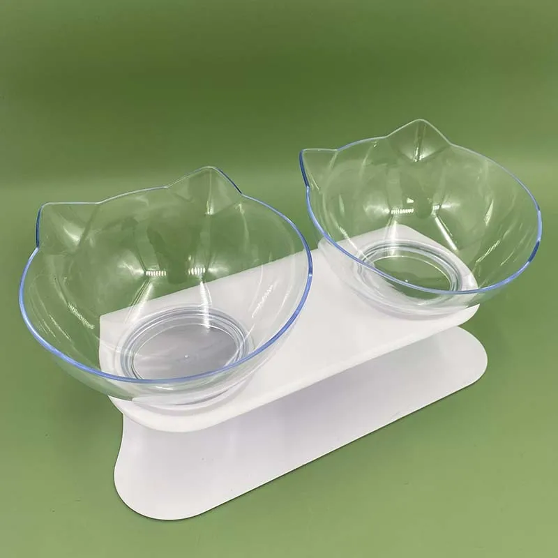 Cat Bowls, Cat Food Bowls Elevated Tilted, Anti Vomiting Kitty Bowl For Puppy And Bunny, Orthopedic For Indoor Cats Cat Bowls, Cat Food Bowls Elevated Tilted, Anti Vomiting Kitty Bowl For Puppy And Bunny, Orthopedic For Indoor Cats - Image 7