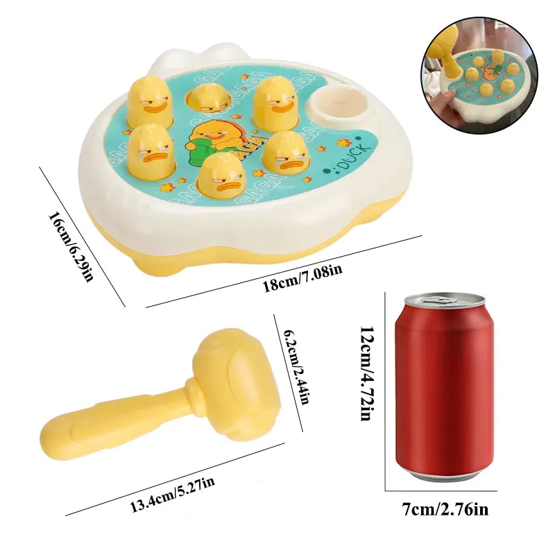 Ente/Frosch/Schwein Baby Spielzeug Montessori Lernspiel Lernpuzzle Geschenk Für 12–24 Monate Kleinkind Junge/Mädchen Mit Hammer Ente/Frosch/Schwein Baby Spielzeug Montessori Lernspiel Lernpuzzle Geschenk Für 12–24 Monate Kleinkind Junge/Mädchen Mit Hammer - Image 3