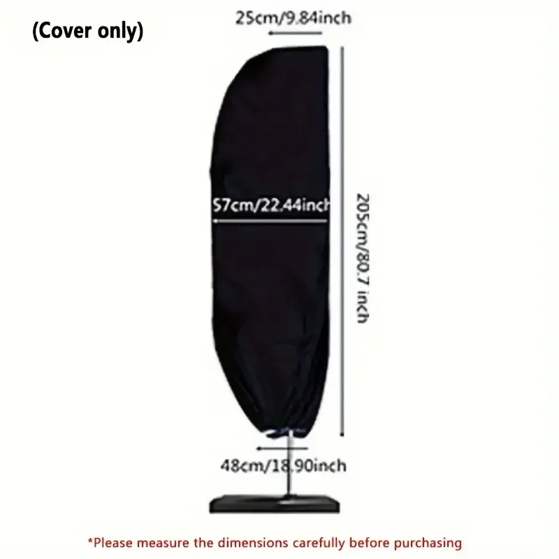 Universal Waterproof Umbrella Cover Cantilever Parasol Cover Outdoor Patio Garden Furniture Protection Universal Waterproof Umbrella Cover Cantilever Parasol Cover Outdoor Patio Garden Furniture Protection - Image 11