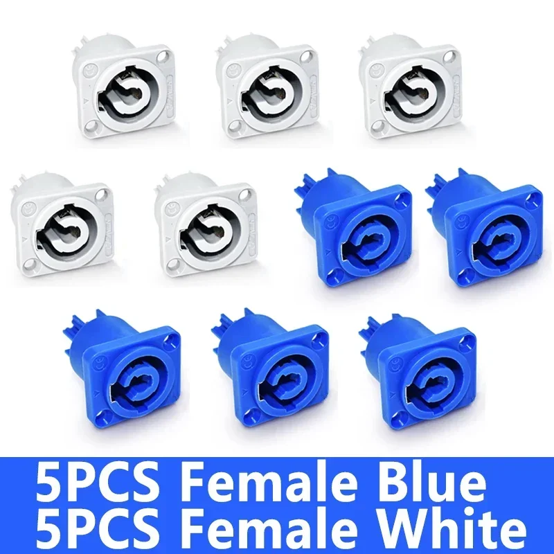 10-Teiliges 3-Poliges Powercon Stecker Set – Verriegelbare Ac-Kabelstecker Mit Chassis-Buchsen Für Led-Bildschirme Und Bühnenlicht 10-Teiliges 3-Poliges Powercon Stecker Set – Verriegelbare Ac-Kabelstecker Mit Chassis-Buchsen Für Led-Bildschirme Und Bühnenlicht - Image 11