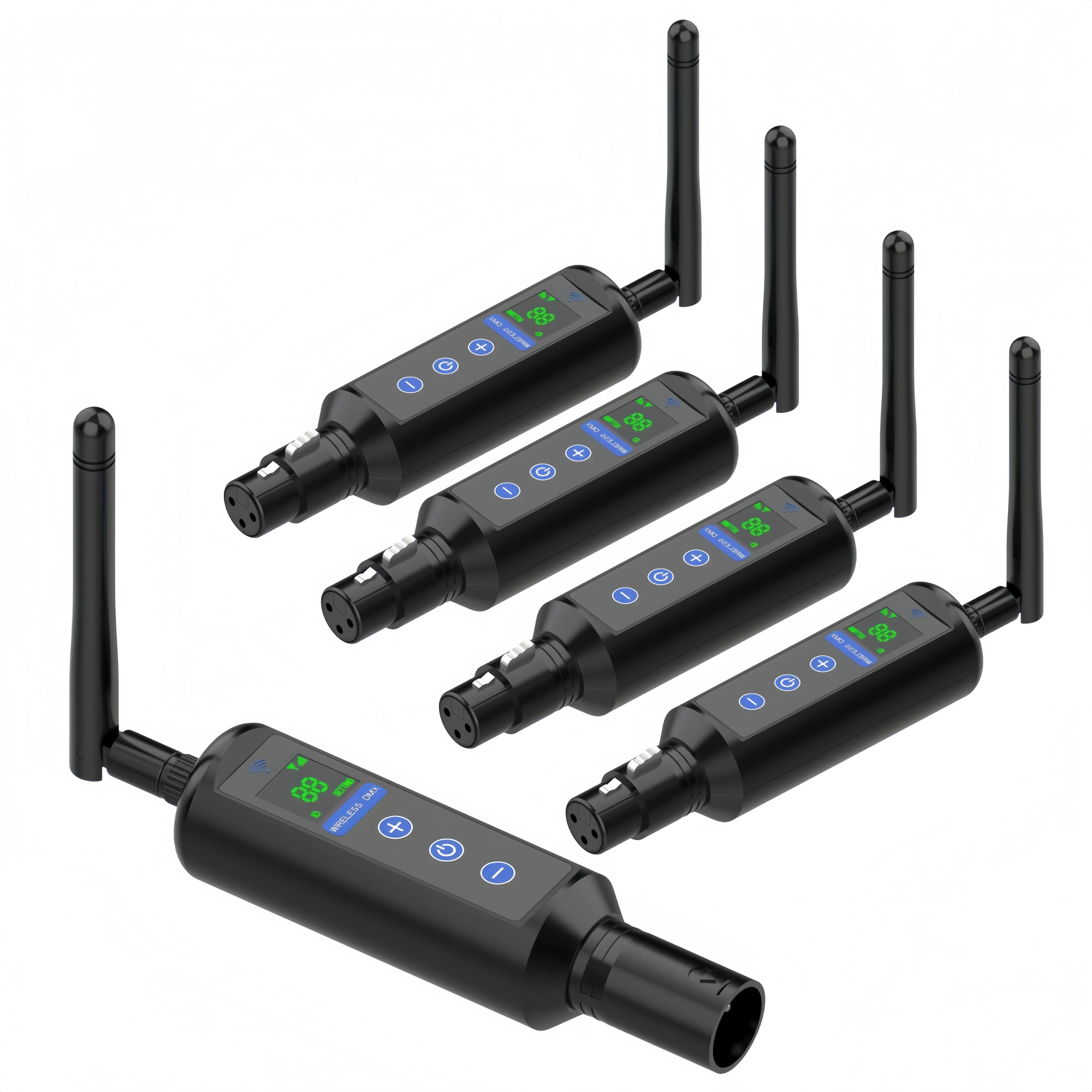 Kabelloses Dmx-System-Set 2026 Mit Sender &Amp; Empfänger – Digitale Anzeige, Große Reichweite Für Bühnenbeleuchtung, Partys Und Bars Kabelloses Dmx-System-Set 2026 Mit Sender &Amp; Empfänger – Digitale Anzeige, Große Reichweite Für Bühnenbeleuchtung, Partys Und Bars - Image 7