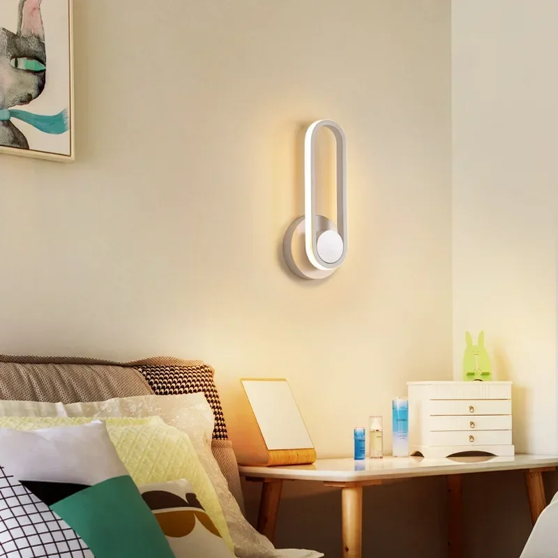 Moderne Drehbare Led-Wandleuchte Für Gang, Treppe, Schlafzimmer, Nachttisch, Wohnzimmer, Esszimmer, Balkon, Innenbeleuchtung, Wandleuchte Moderne Drehbare Led-Wandleuchte Für Gang, Treppe, Schlafzimmer, Nachttisch, Wohnzimmer, Esszimmer, Balkon, Innenbeleuchtung, Wandleuchte - Image 6